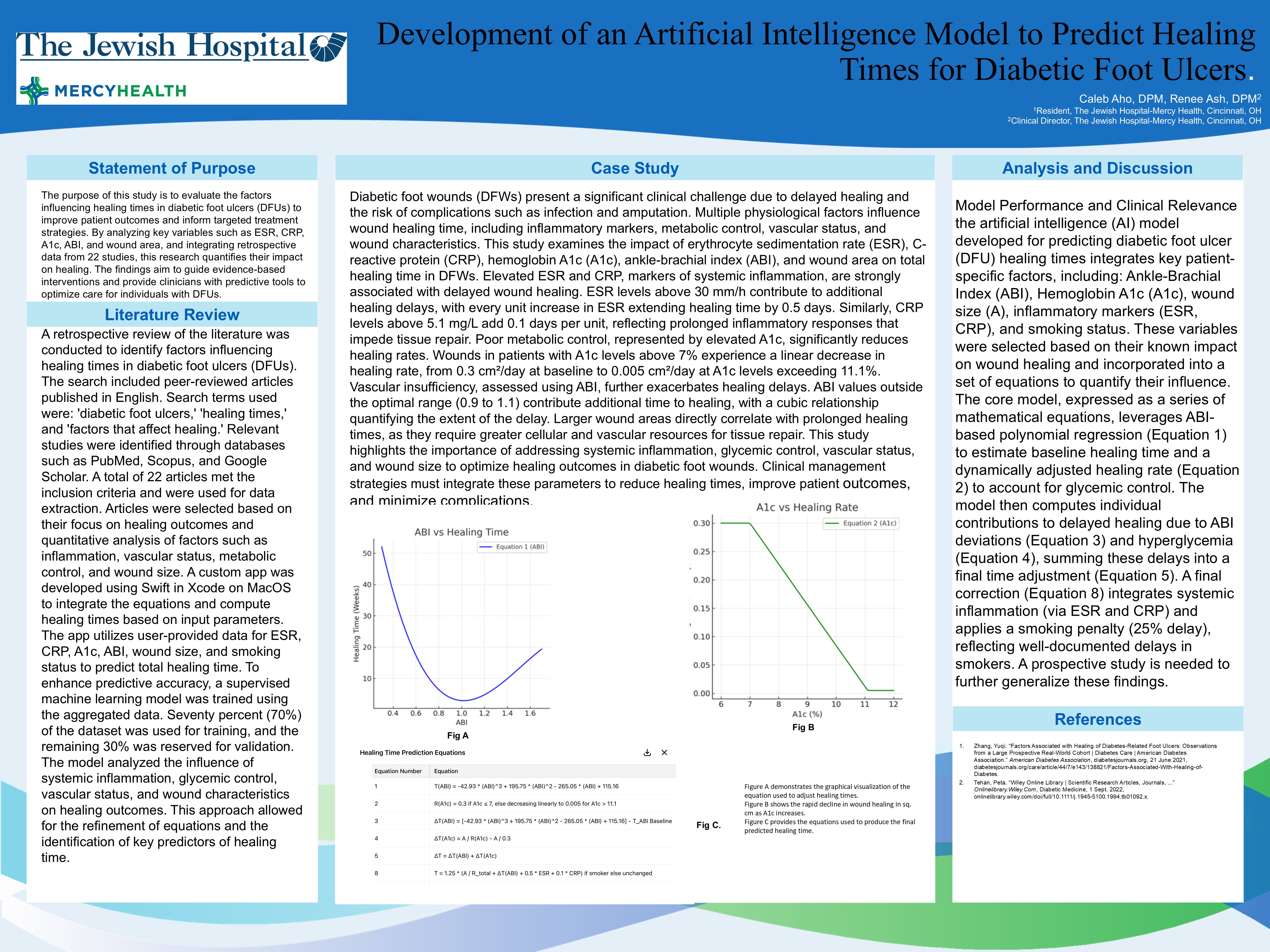 Development of an Artificial Intelligence Model to Predict Healing Times for Diabetic Foot Ulcers 